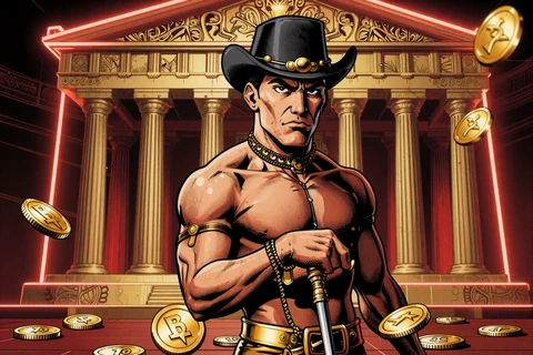 Super Power Jackpot Progressive Slot Illustration