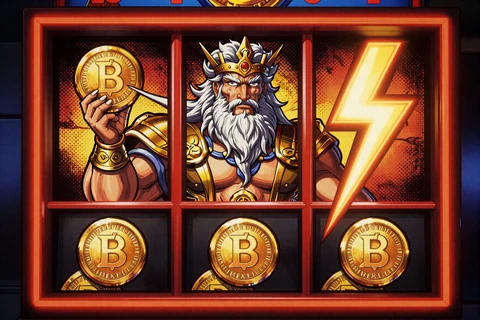 Age of the Gods Slot Illustration im Gangster-Comic-Stil